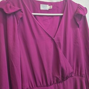 Time and Tru Magenta Dress